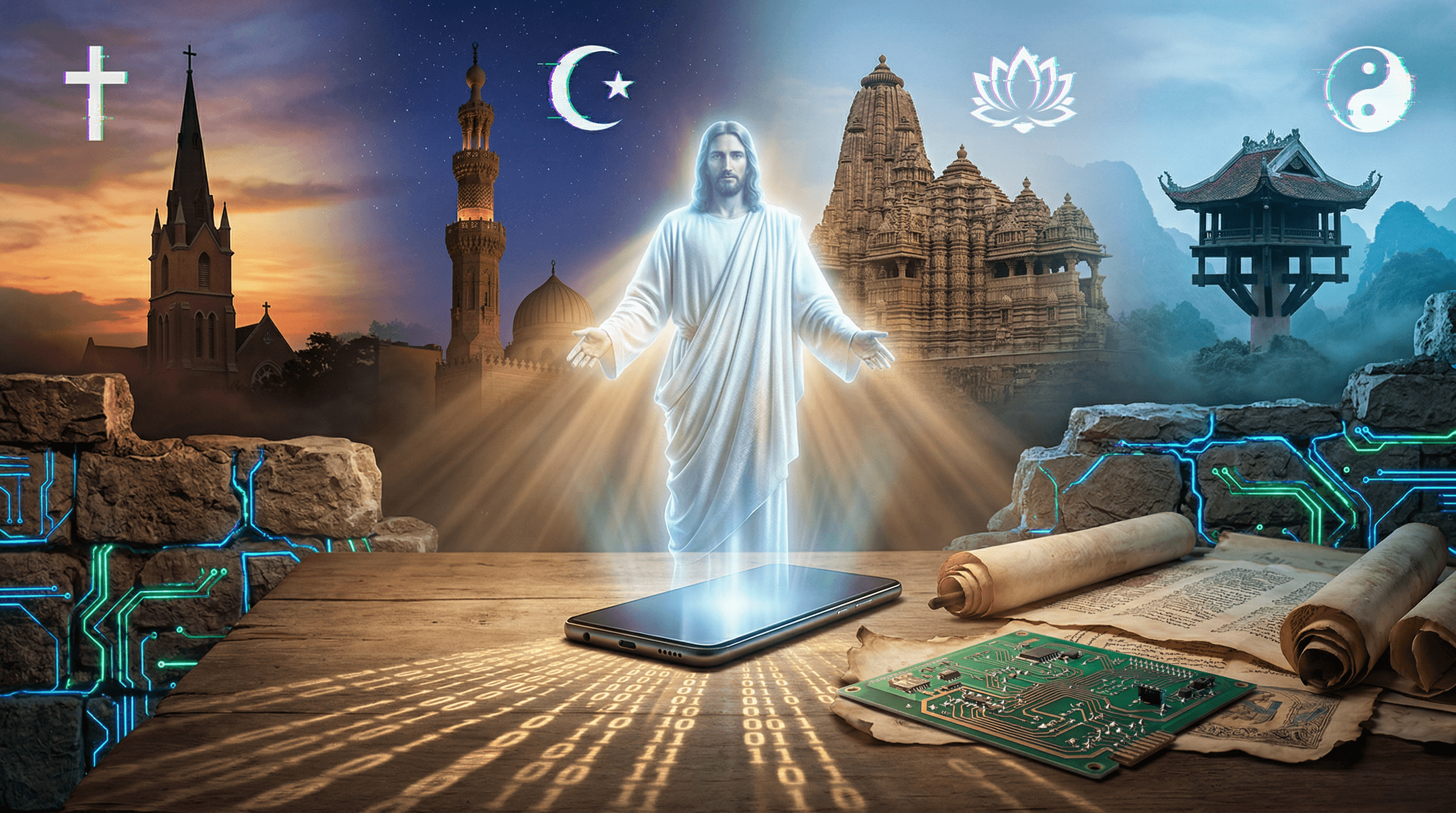 AI Jesus Chatbot Sparks Global Faith-Tech Clash