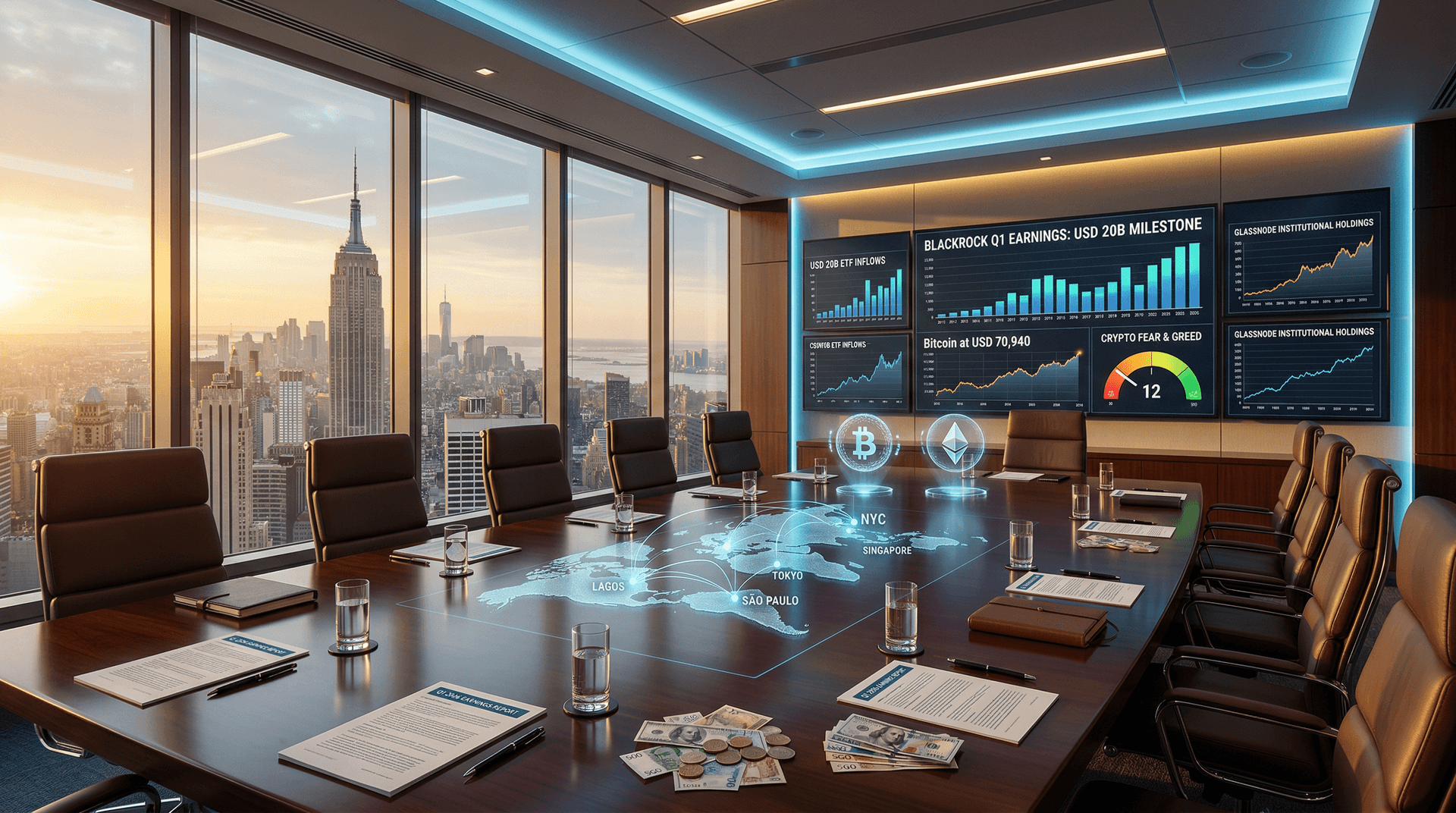 BlackRock Q1 Earnings Reveal $20B Crypto Inflows Surge