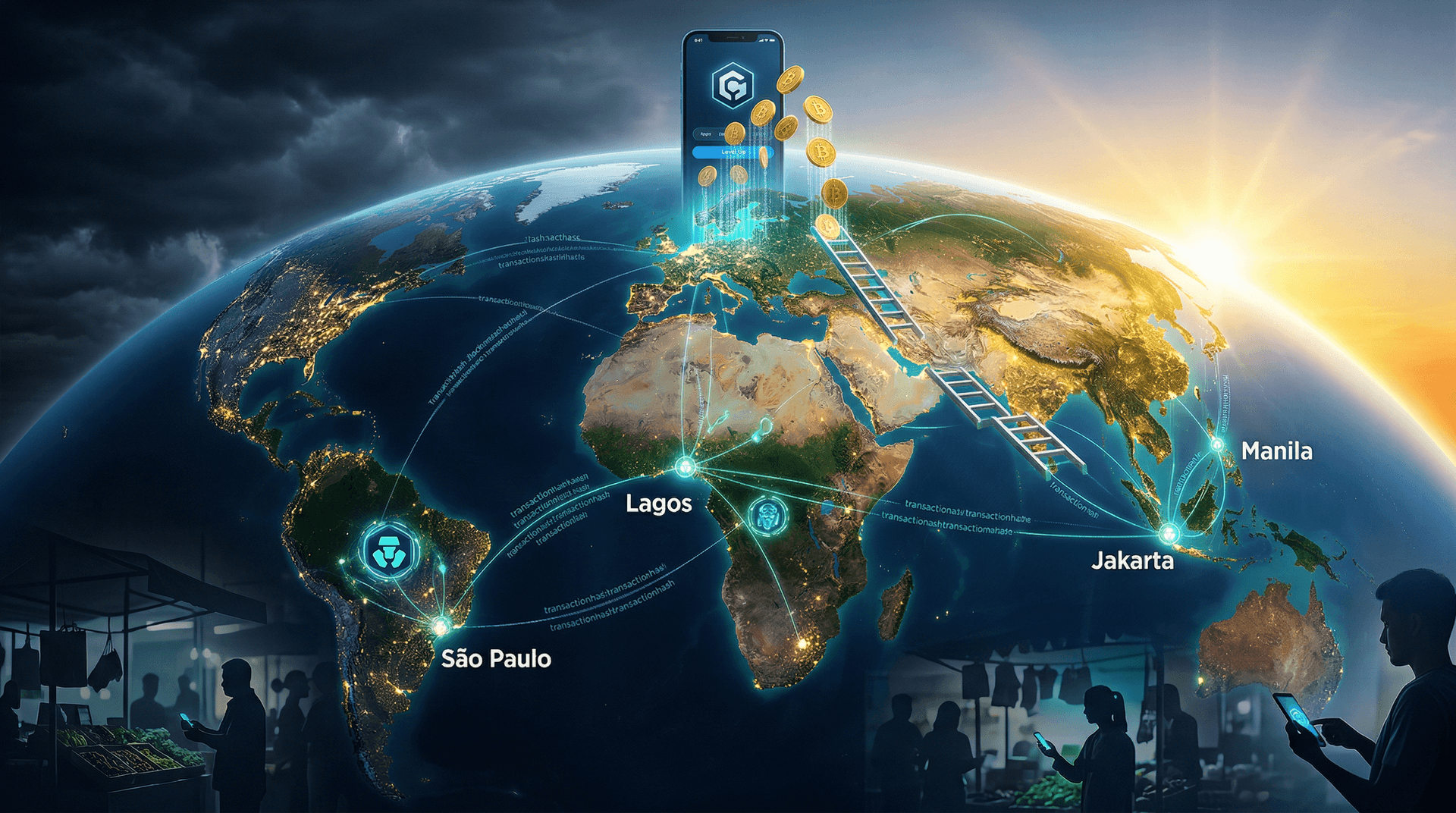 Crypto.com Level-Up Program Launches $250M for 50M Emerging Market Users