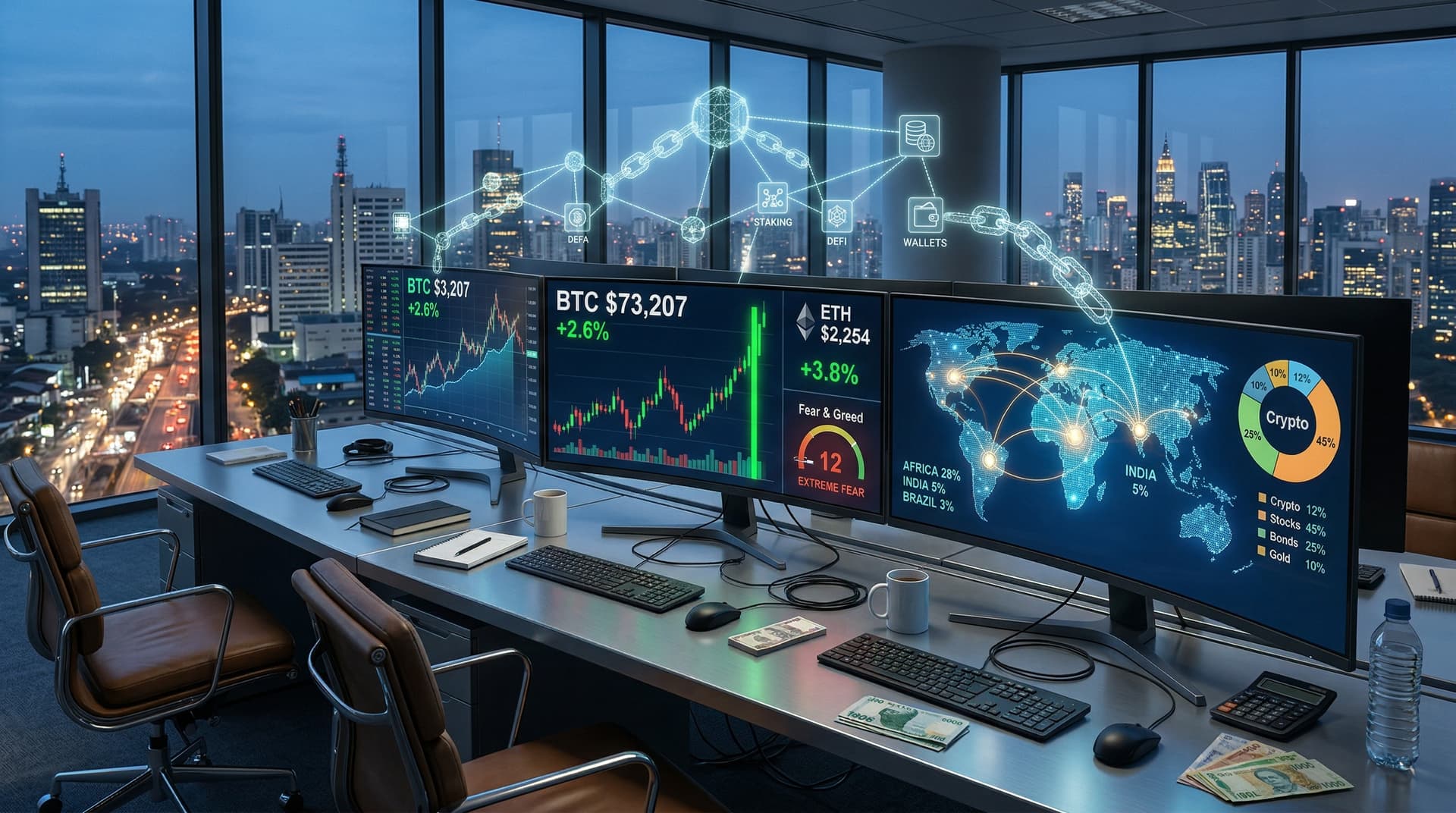 Cryptocurrency Long-Term Investment Averages 7% as BTC Hits $73K
