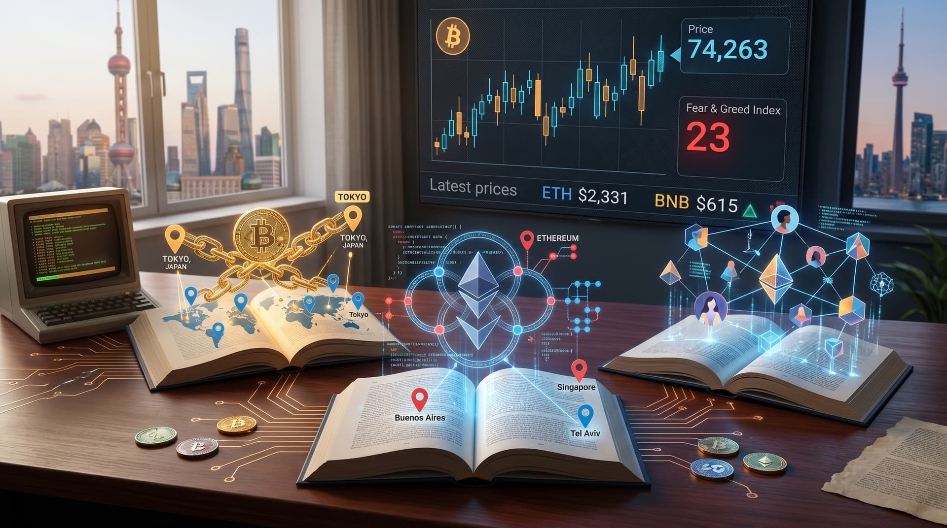 3 Crypto Biographies Highlight Women, Global Innovators as BTC Hits $74K