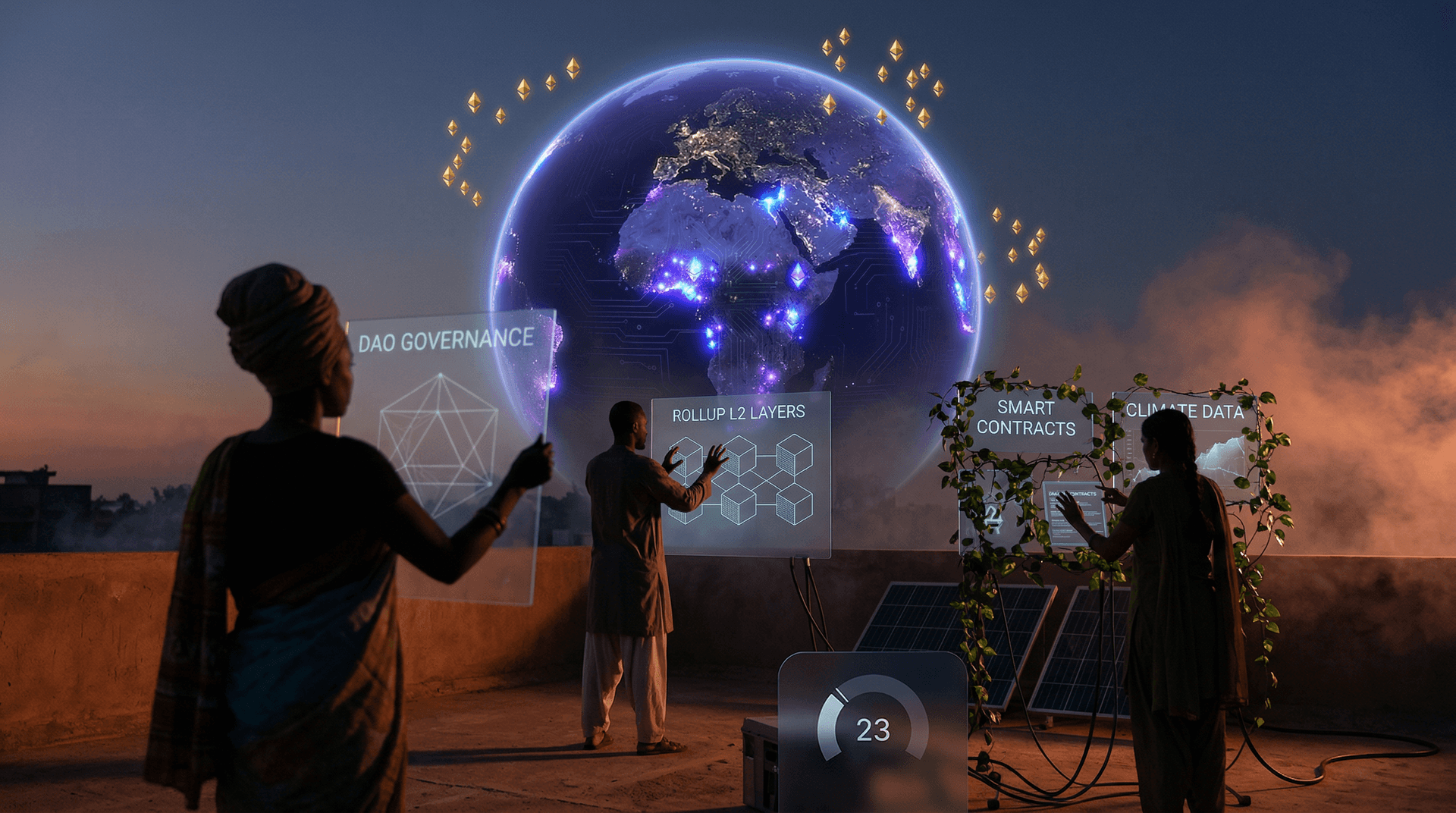 Ethereum Price Dips 1.8% to $2,318 on April 14 as Fear & Greed Hits 23