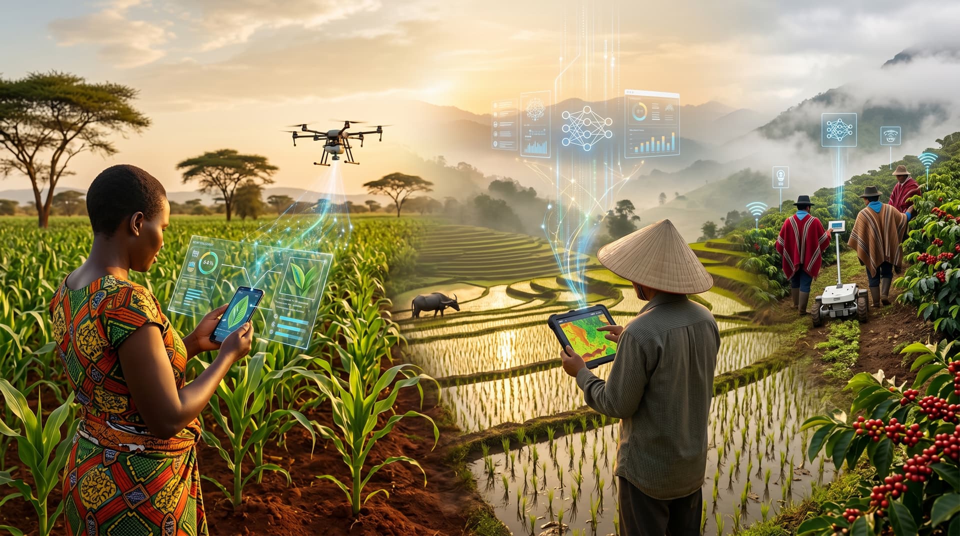 AI in Agriculture Empowers Women Farmers as Bitcoin Hits $74K