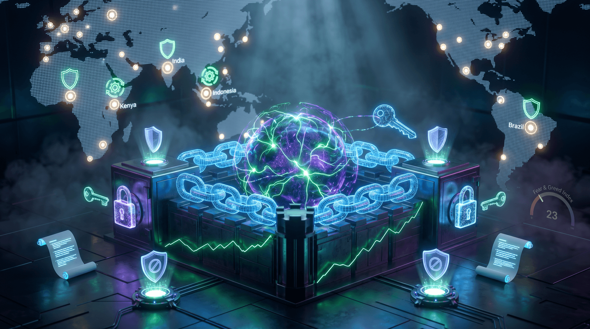 AI Privacy Blockchain Framework Launches April 16, Boosting BCI Resilience as Bitcoin Hits $75K