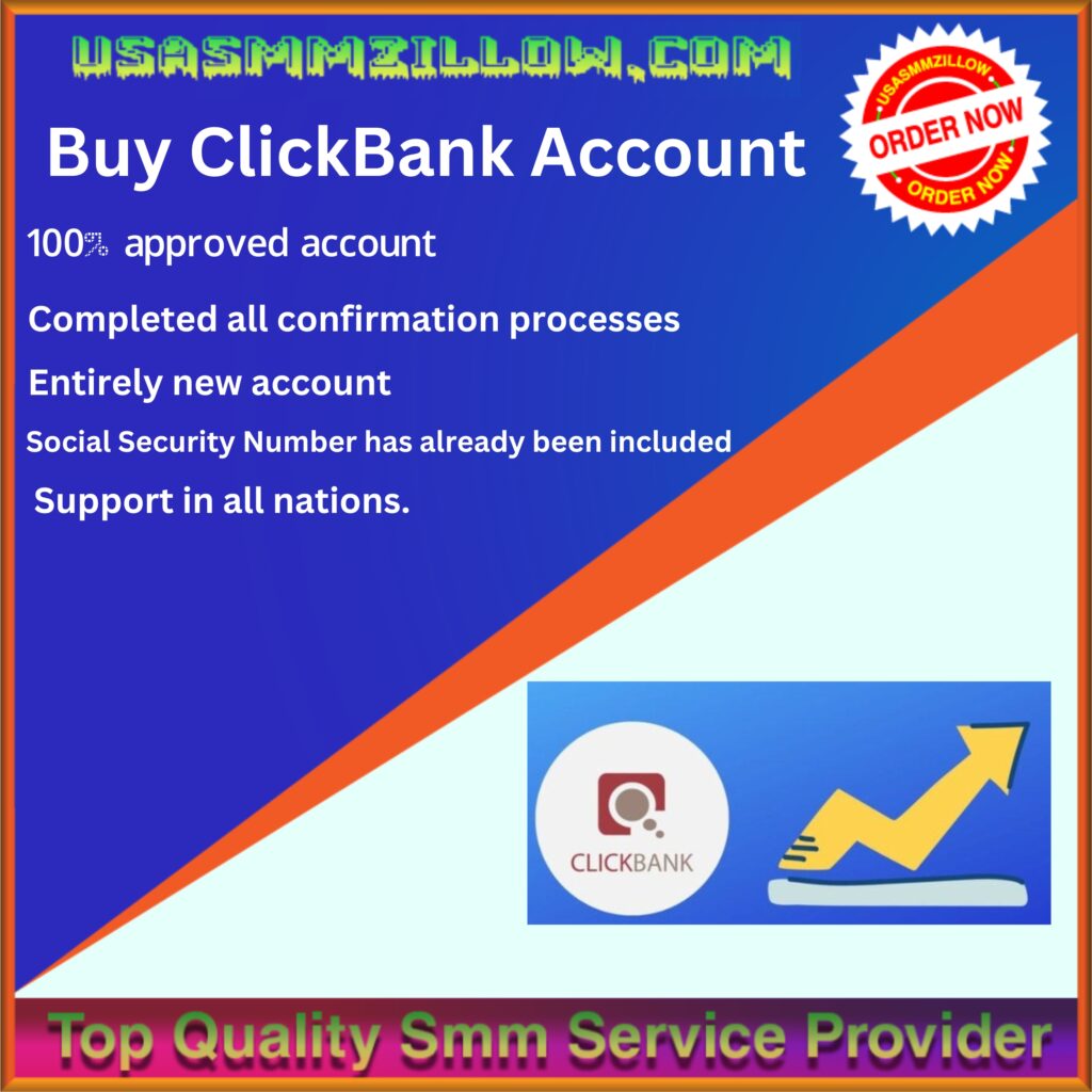 Buy ClickBank Account - Cheap price 2024