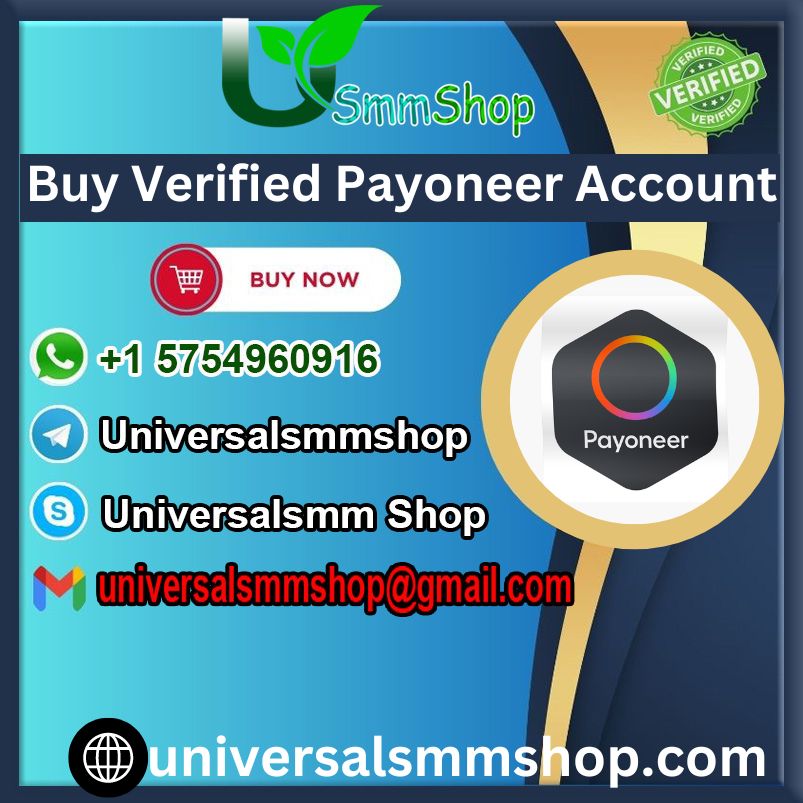 Buy Verified Payoneer Accounts - 100% safe US,UK, CA Verified