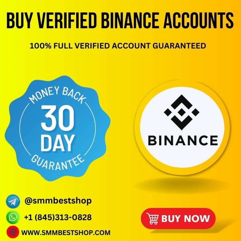 Buy Verified Binance Accounts-100% Active Full KYC Verified
