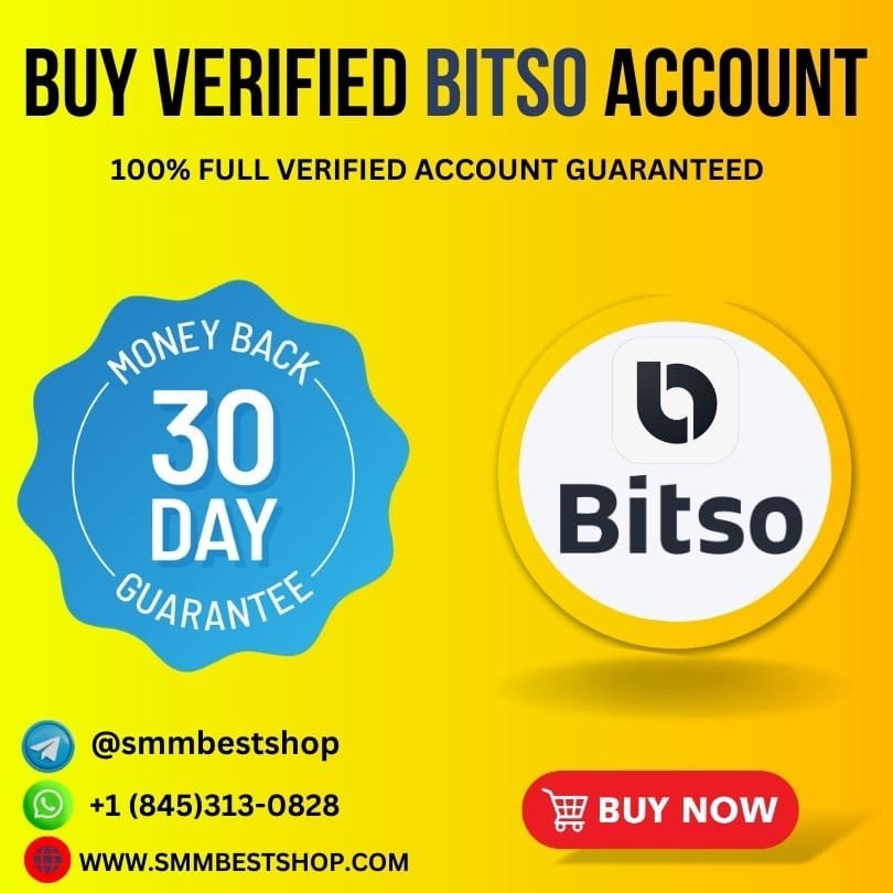 Buy Verified Bitso Accounts-100% KYC Verified Active Account