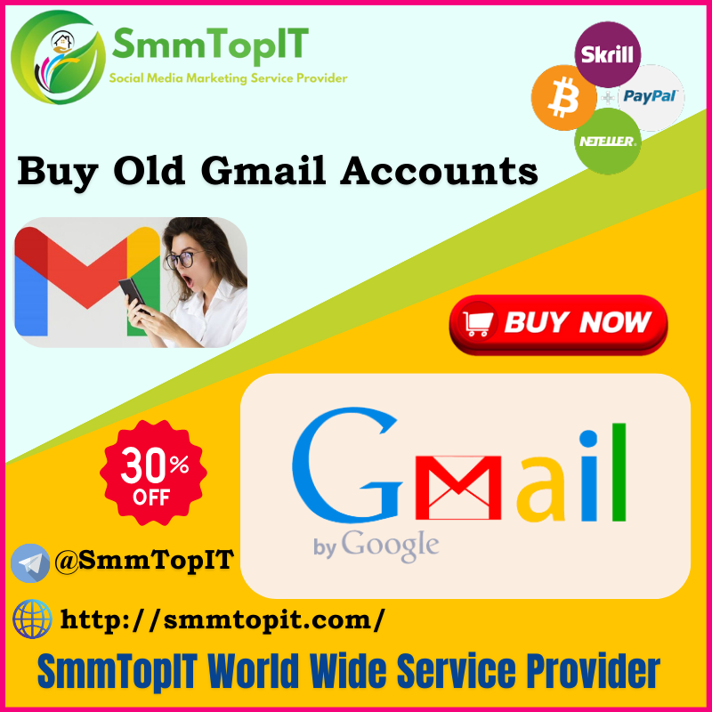 Buy Old Gmail Accounts - Old Or New, 100% PVA Verified Accounts