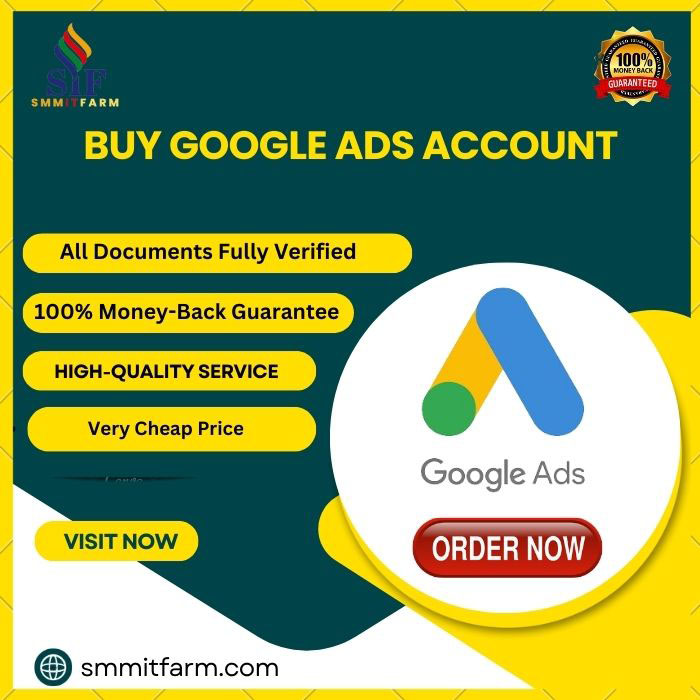 Buy Google Ads Account - 100% Documents Verified and Safe
