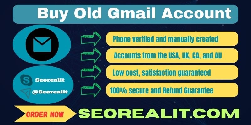 Buy Old Gmail Accounts Under low Priced Now