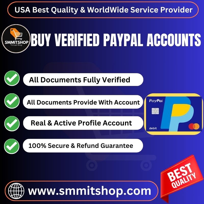Buy Verified PayPal Accounts-100% Secure, New & Aged With DM