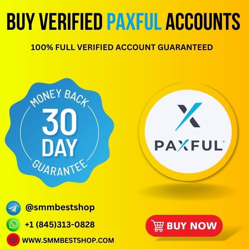 Buy Verified Paxful Accounts-100% Full Verified & Active