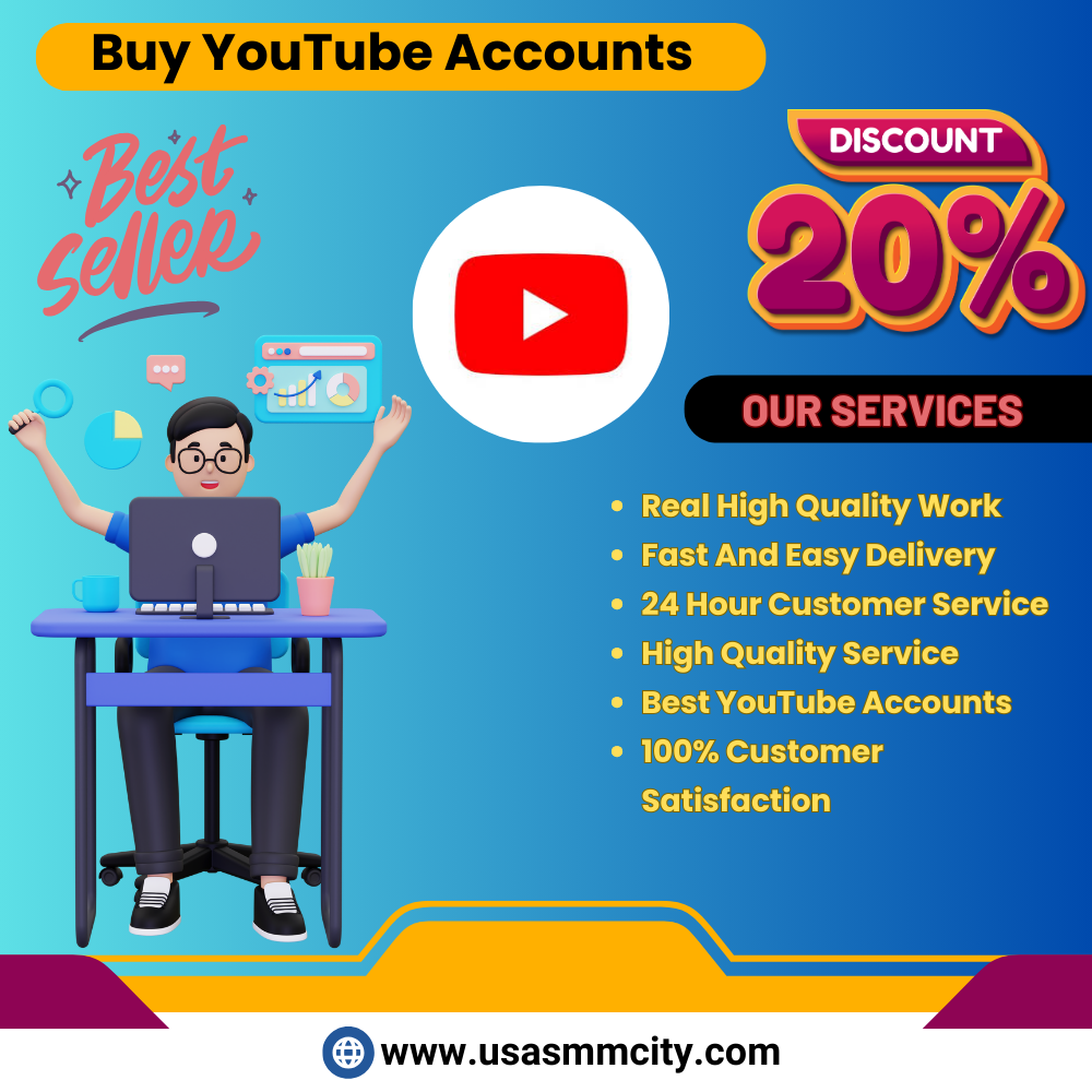 Buy YouTube Account-YouTube channel with monetization on...