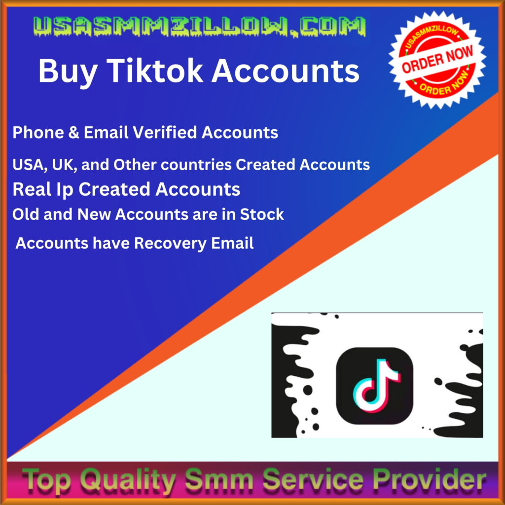 Buy Tiktok Accounts - 100% Cheap, Bulk