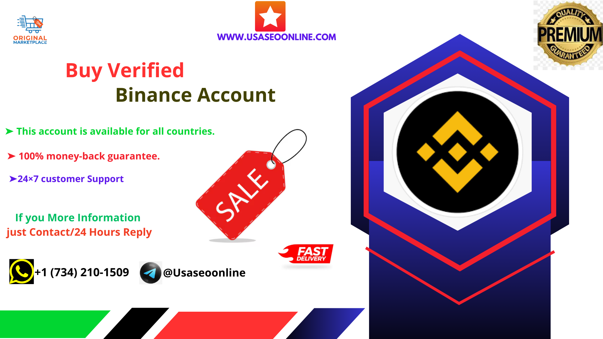 Buy Verified Binance Account - USA SEO Online