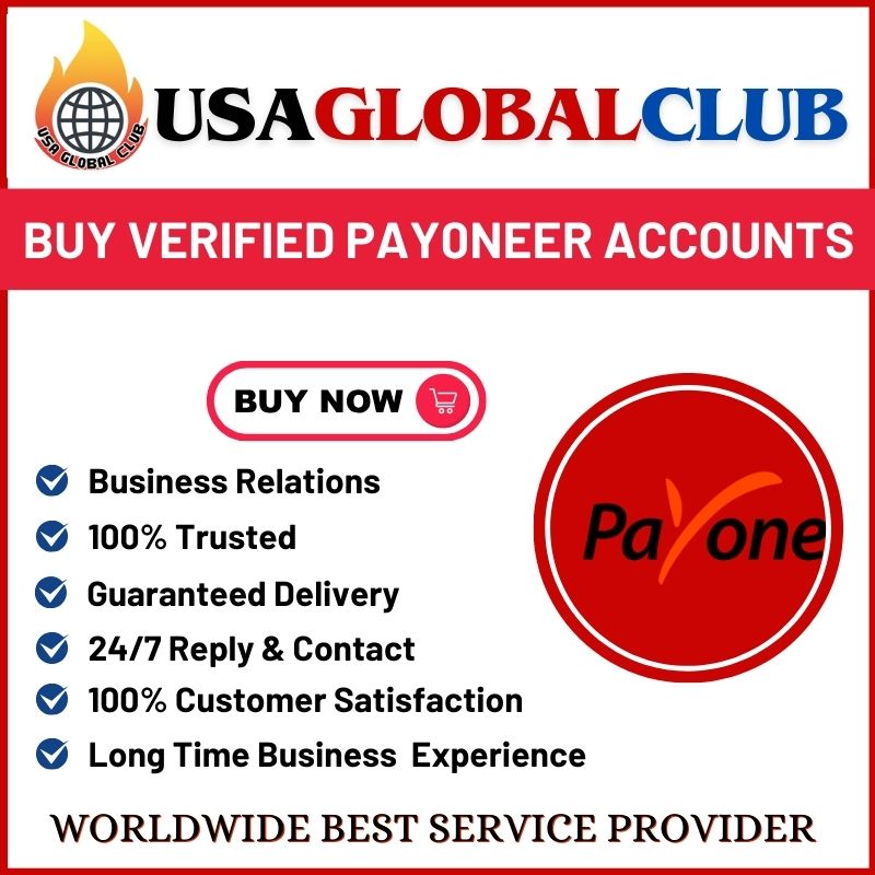 Buy Verified Payoneer Accounts - 100% US & UK Verified.