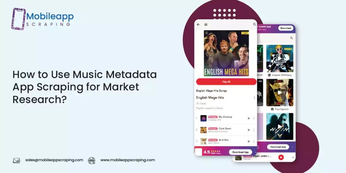 How to Use Music Metadata App Scraping for Market Research?