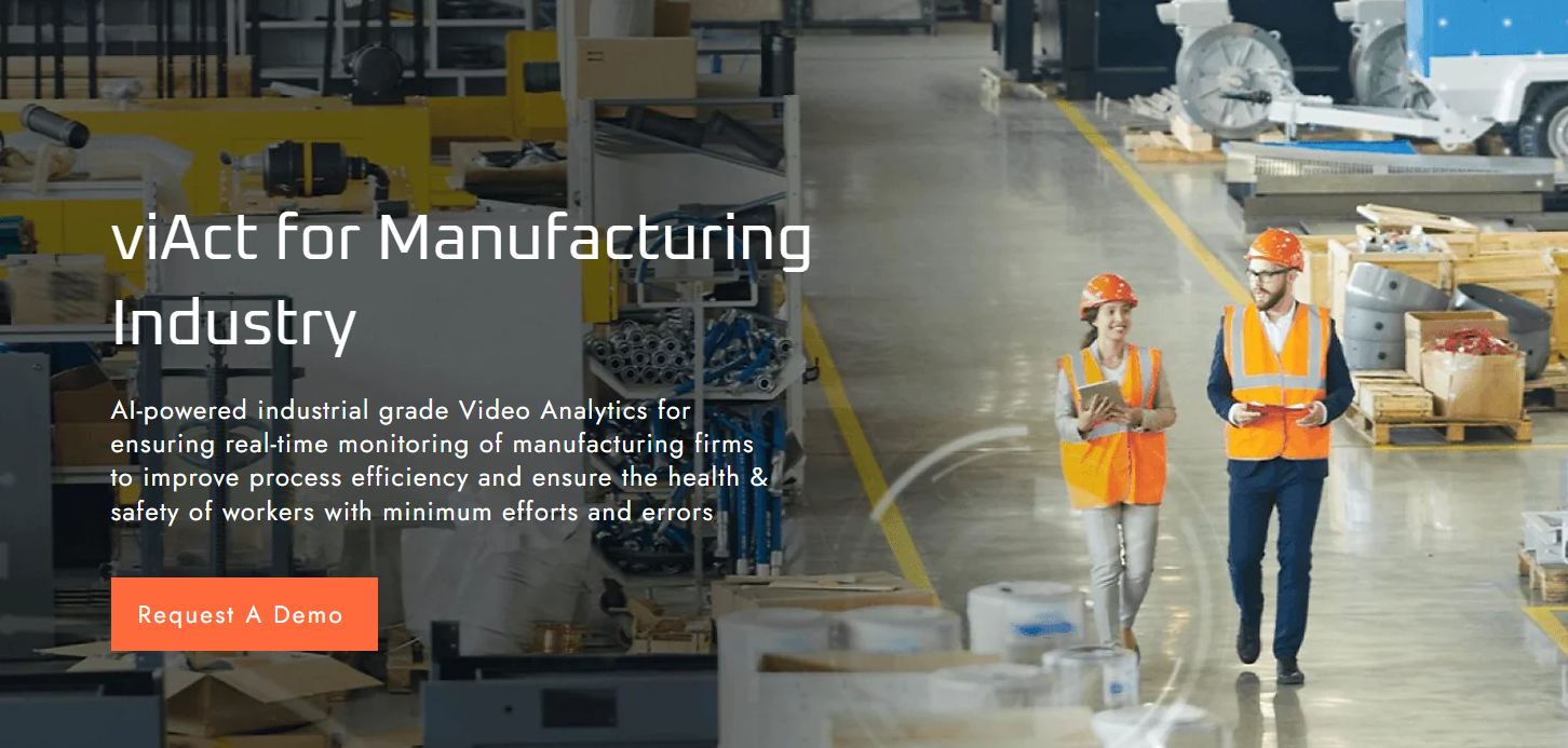 viAct | AI Video Analytics Solutions & Safety Inspection Software for the Manufacturing Industry | Industry 4.0