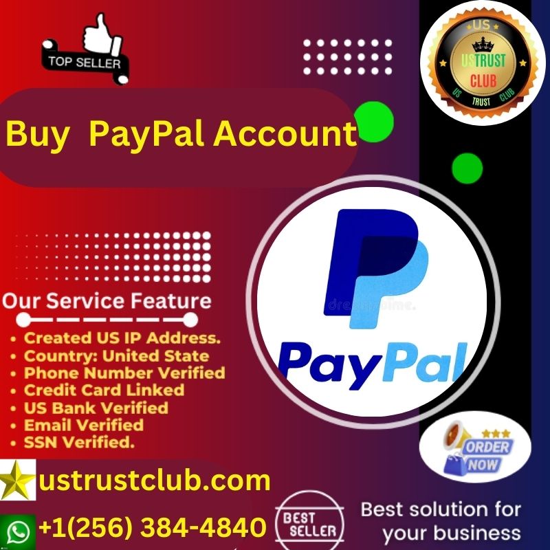 Buy PayPal Accounts - US Trust Club