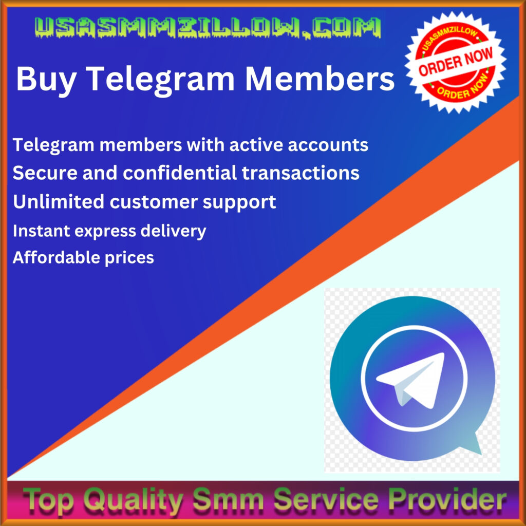 Buy Telegram Members - 100%Real & Cheap