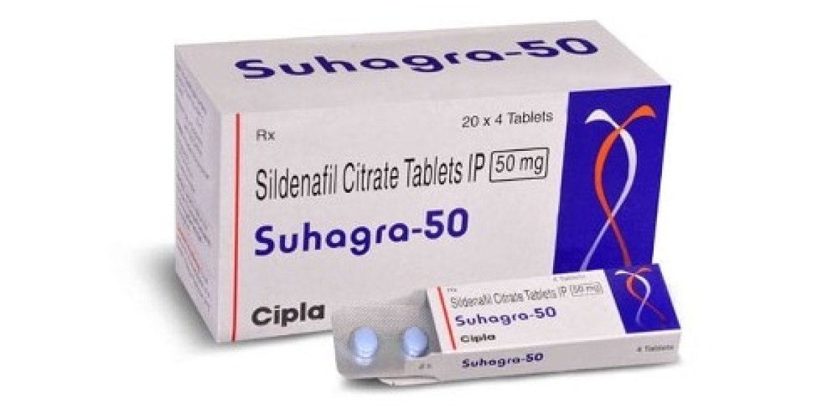 suhagra 50 - Delightful Medicine For ED | Sildenafil