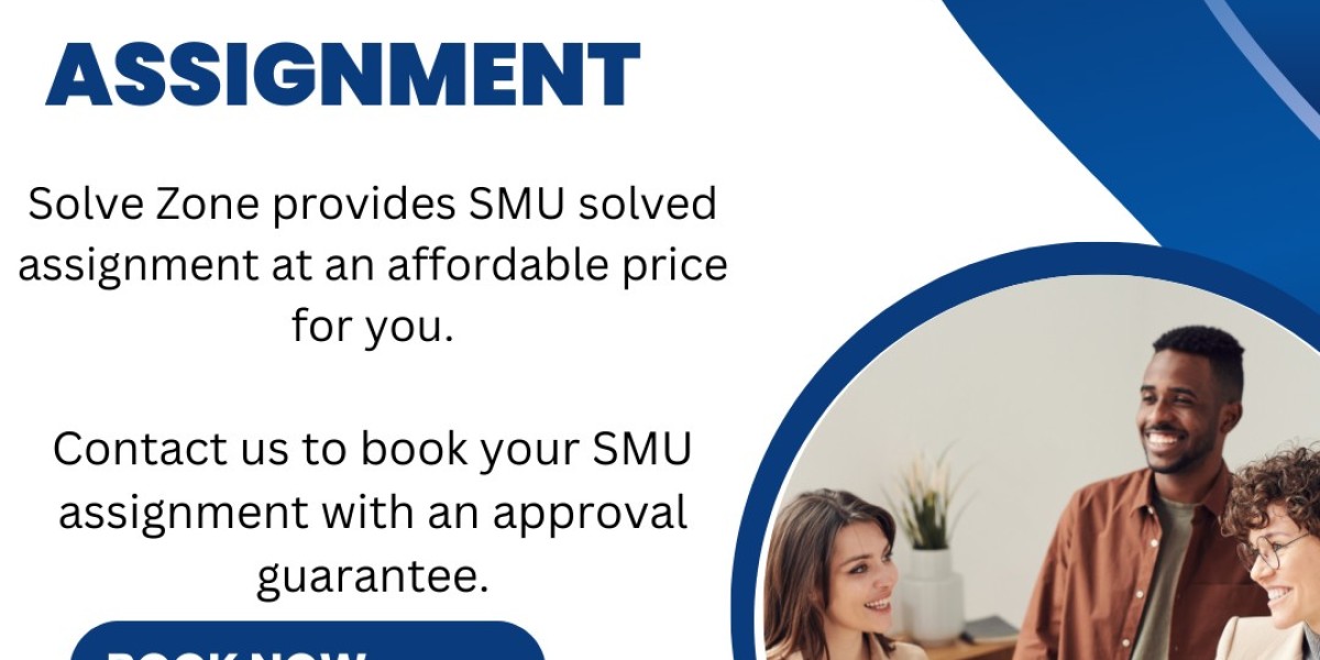 SMU Solved Assignment | Solved Assignment for Sikkim Manipal University