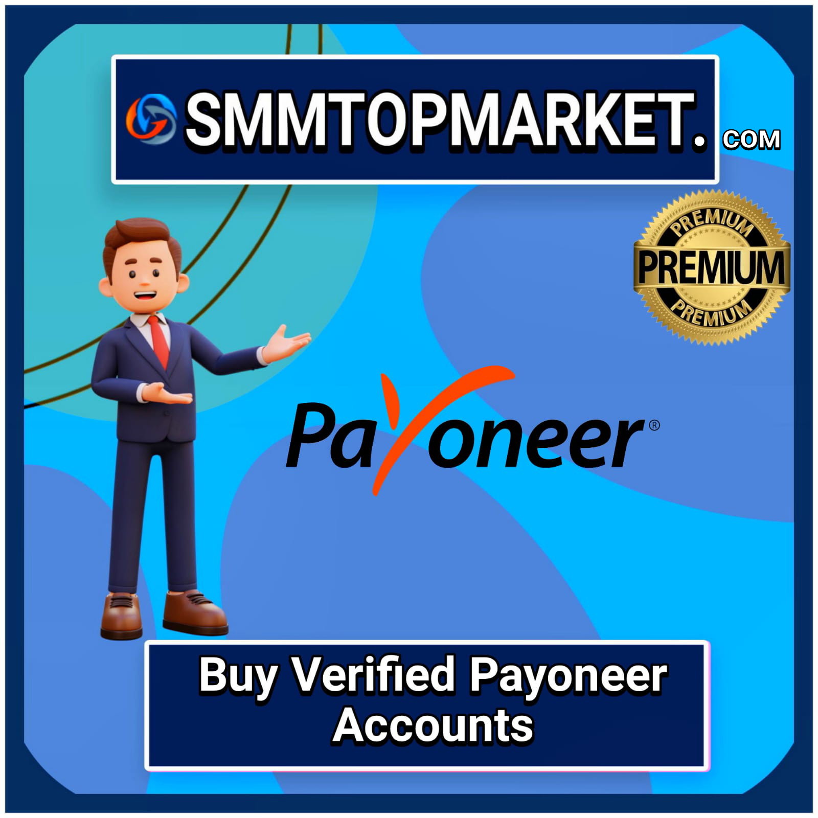 Buy Verified Payoneer Account - SmmTopMarket