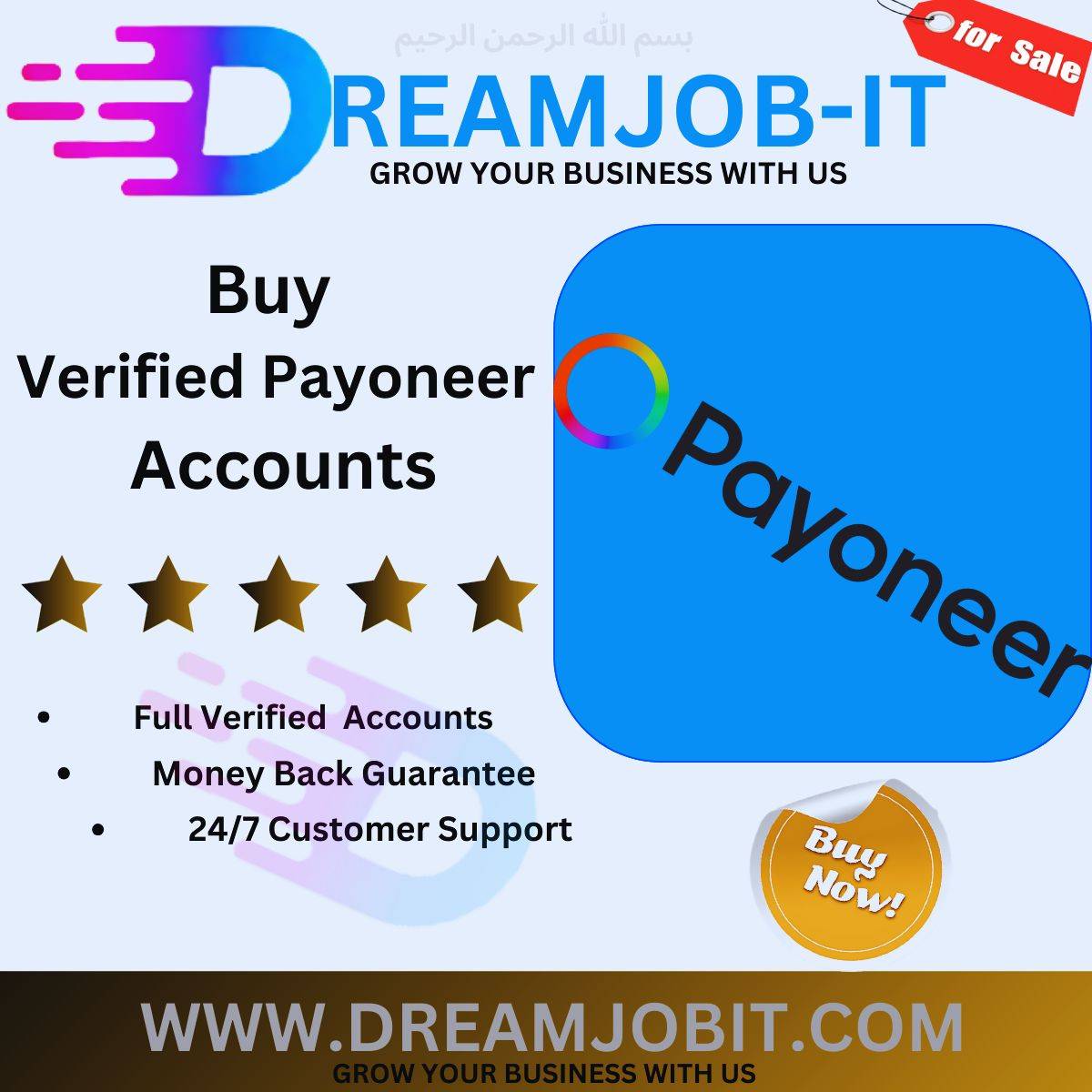Buy Verified Payoneer Accounts = 100% Full KYC Verified