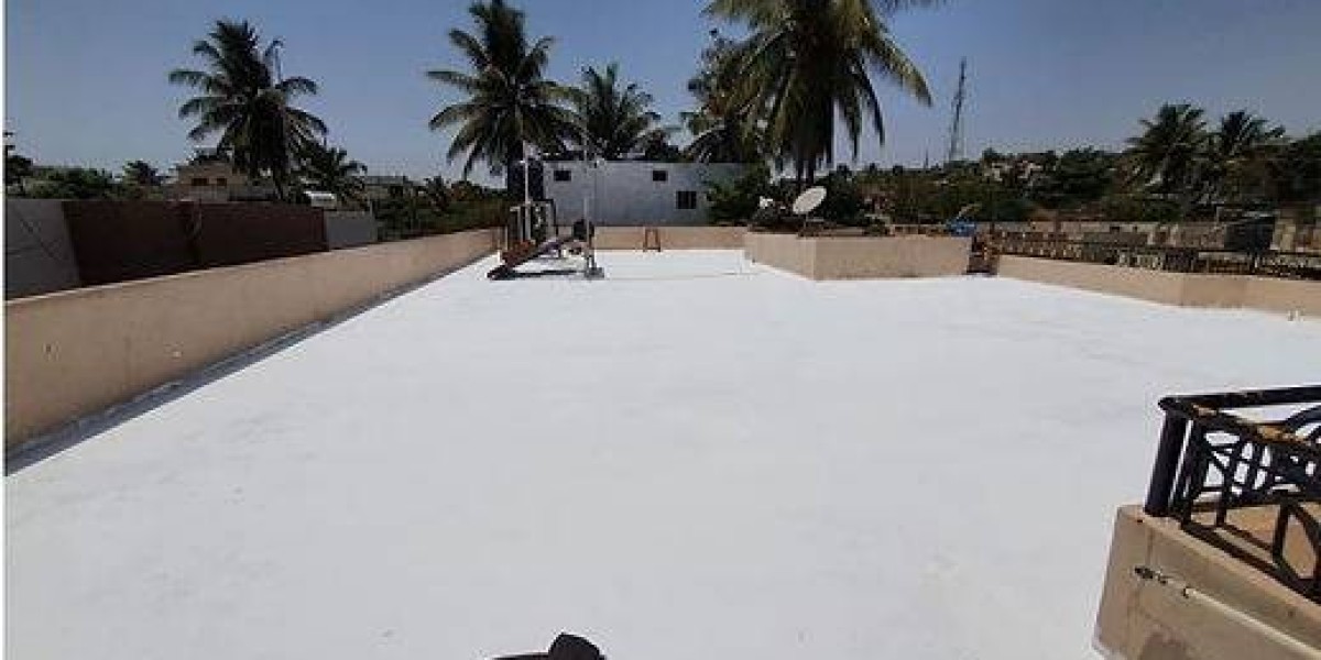 White Cool Roof Paint Summer Seal