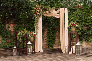 Title: Transforming Your Wedding Day with Custom Silk Floral Creations from EternalArches -
