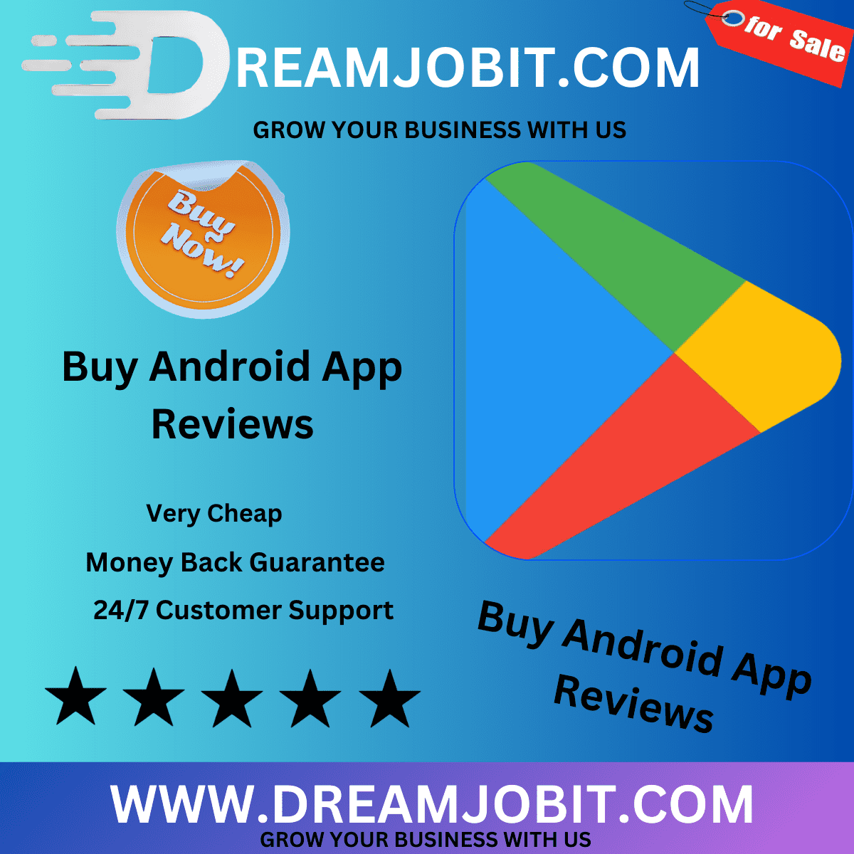 Buy Android App Reviews | (5 Star & Positive Reviews)