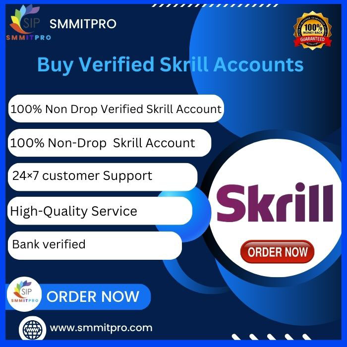 Buy Verified Skrill Accounts - USA, UK, CA, 100% Safe, Have All Docs