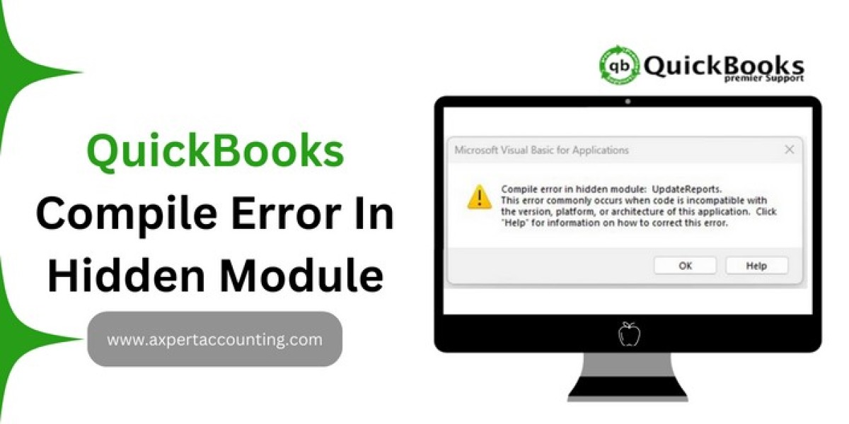 How to Resolve QuickBooks Compile Error in Hidden Module?