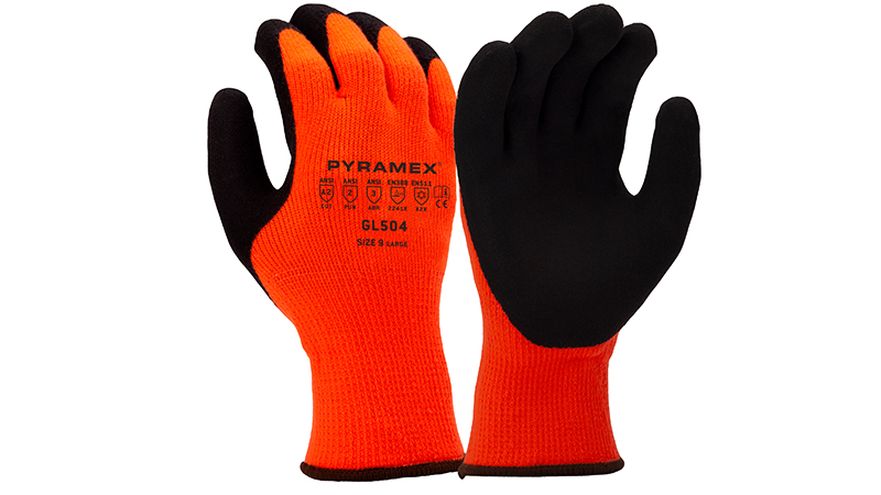 Pyramex GL504 Insulated Dipped Gloves-PY_GL504