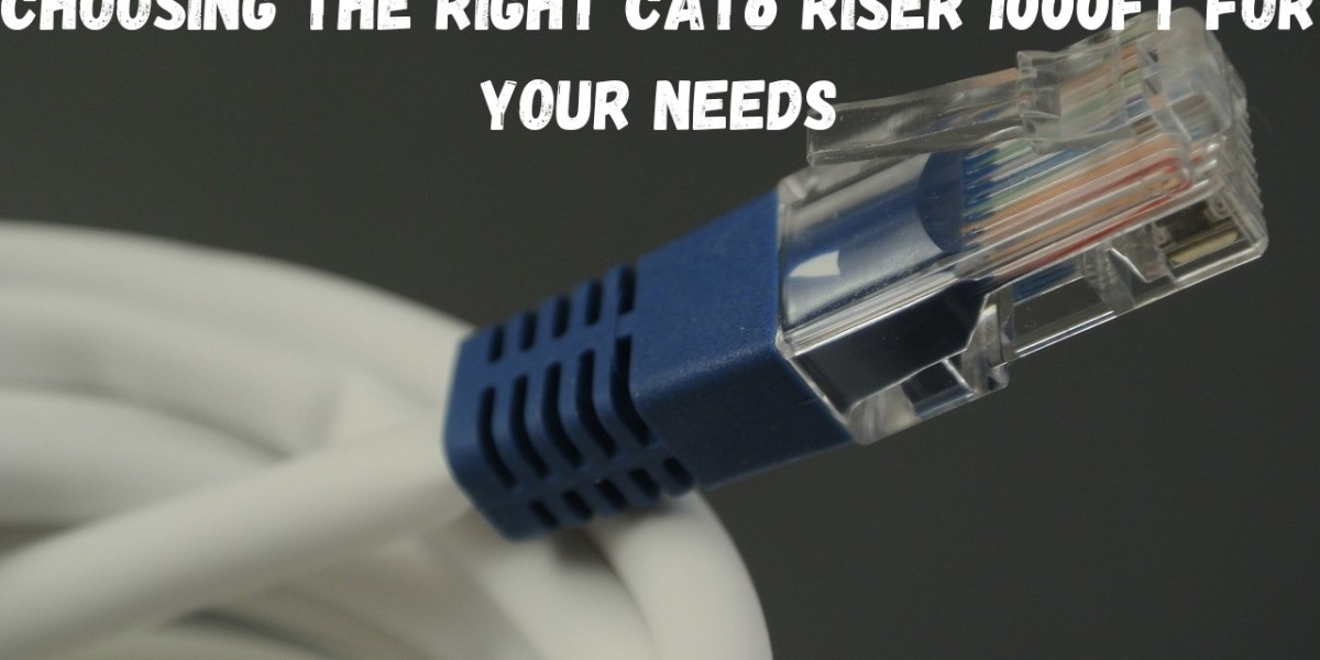 Choosing the Right Cat6 Riser 1000ft for Your Needs
