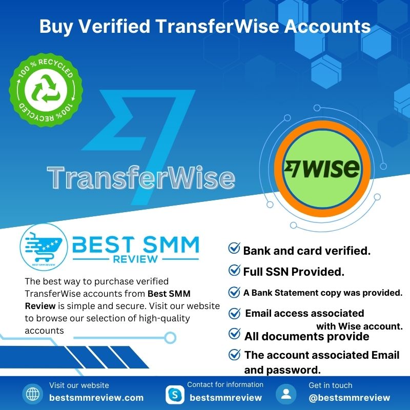 Buy Verified TransferWise Accounts - Best SMM Review