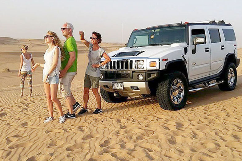 Exclusive Adventure Private Evening Hummer Desert Safari Dubai