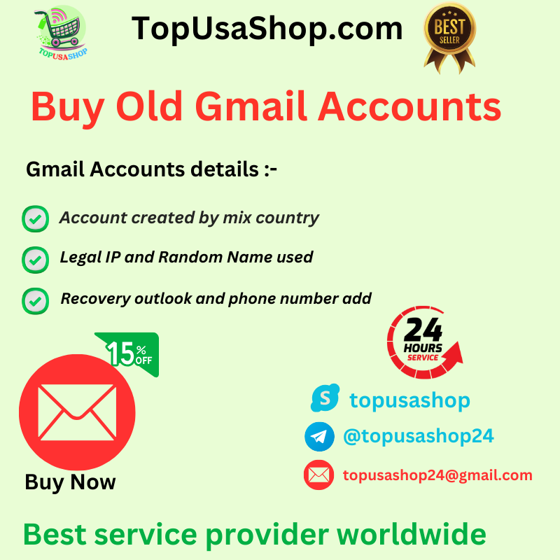 Buy Old Gmail Accounts – A Smart Solution For Your Online