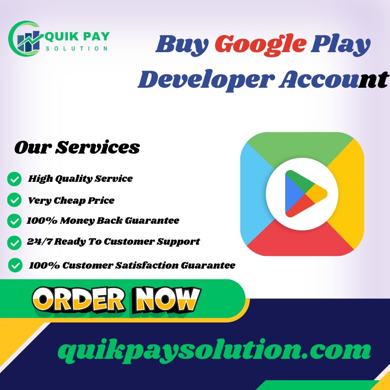 Buy Google Play Developer Account Profile Picture