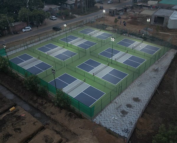 Explore Vadodara’s Largest Pickleball Facility with 8 Courts | by 3rd Shot by Strokess | Jan, 2025 | Medium