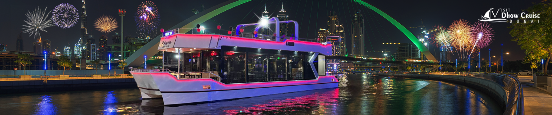 Dubai Water Canal Cruise with BBQ Dinner | Best Prices