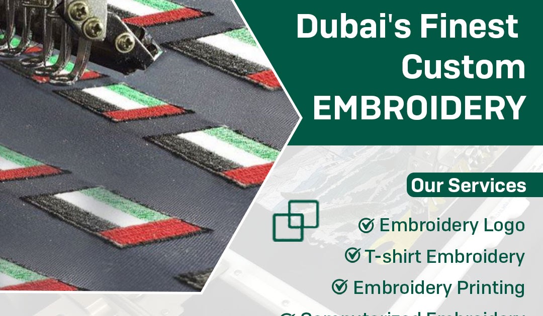 Embroidery companies in Dubai