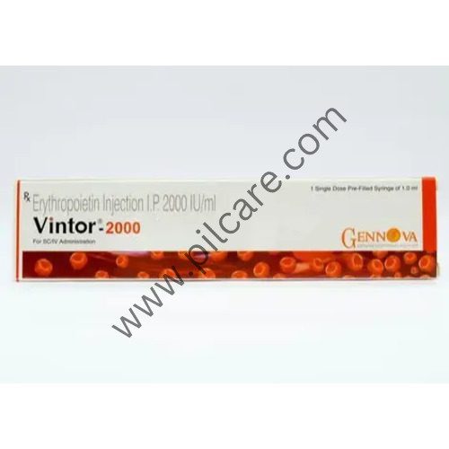 Vintor 2000IU Injection - N Chimanlal Enterprises