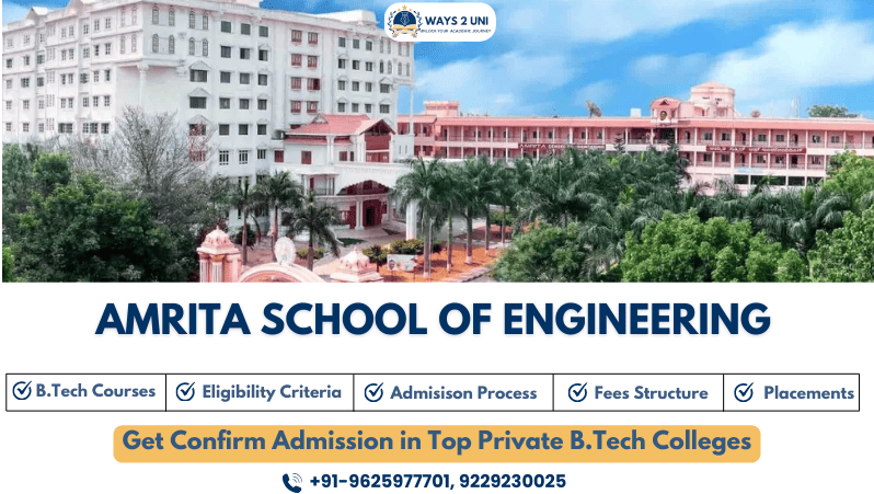 Direct admission in Amrita school of engineering 2025 - Ways2uni