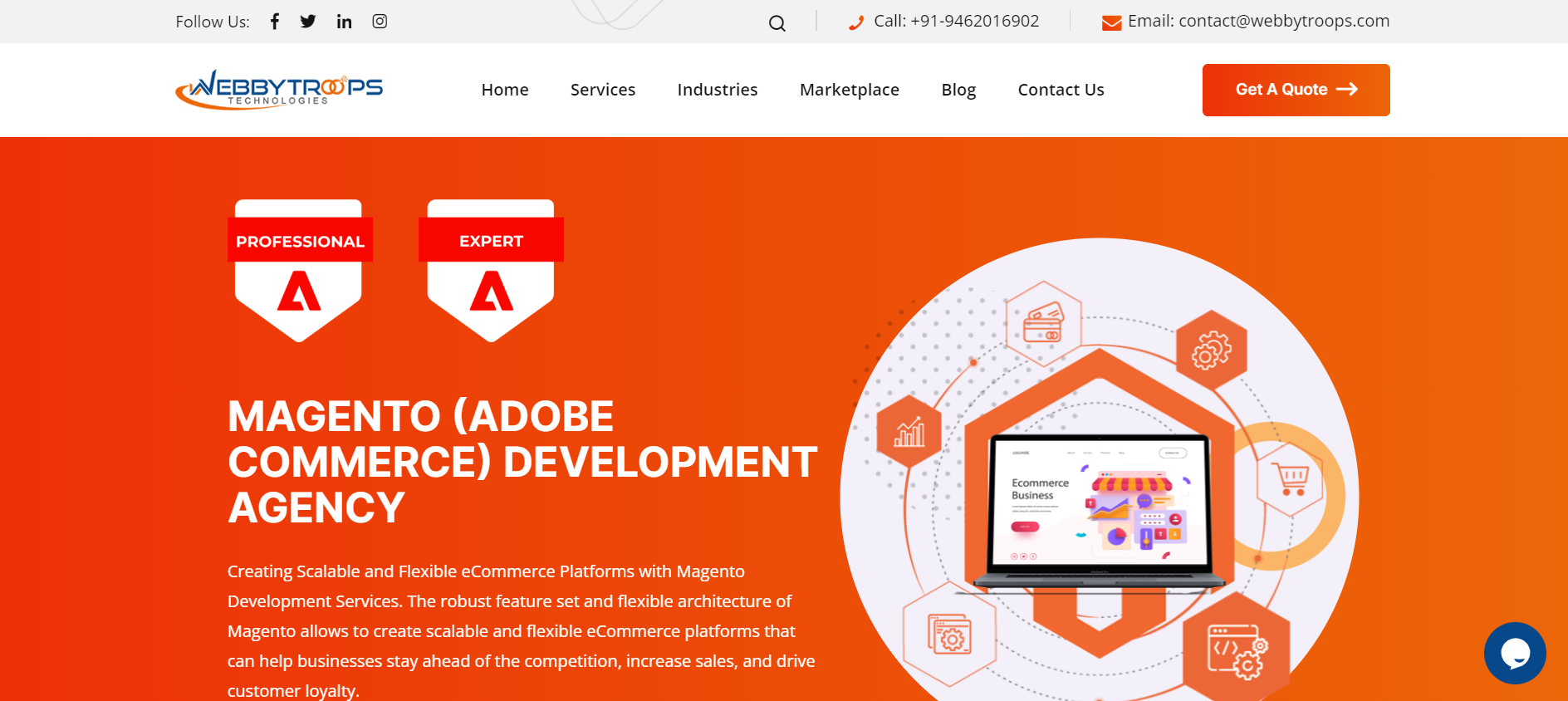 Magento Development Services | Customization, Integration & Performance Optimization