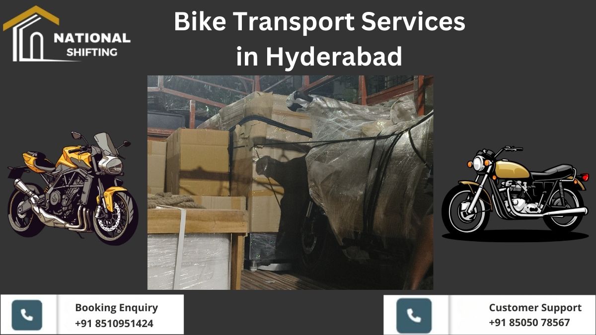 Bike Transport services in Hyderabad | India