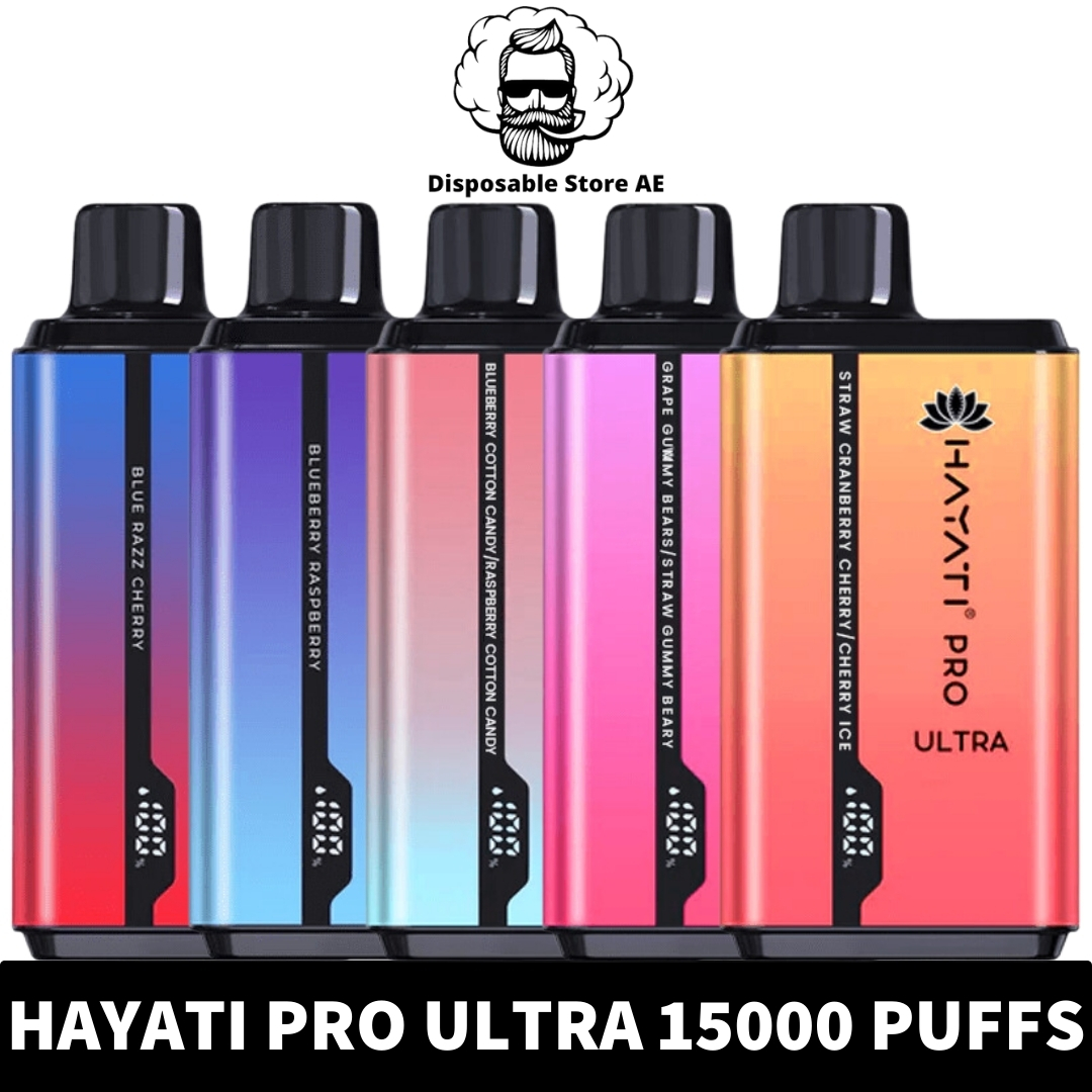 HAYATI Pro Ultra 15000 Puffs Disposable Vape Price in Dubai