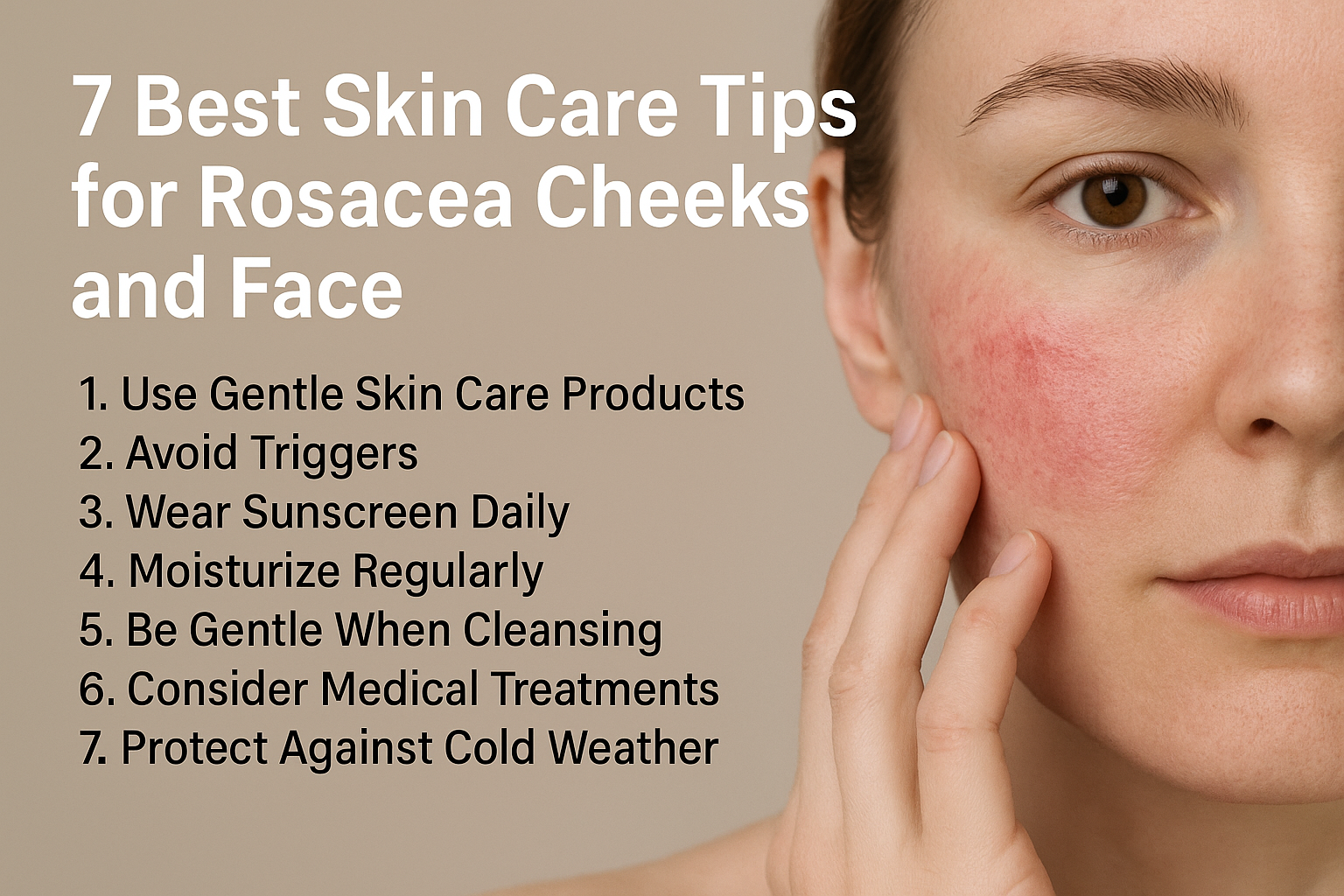 7 Best Skin Care Tips for Rosacea Wangen and Face - Tech Chron
