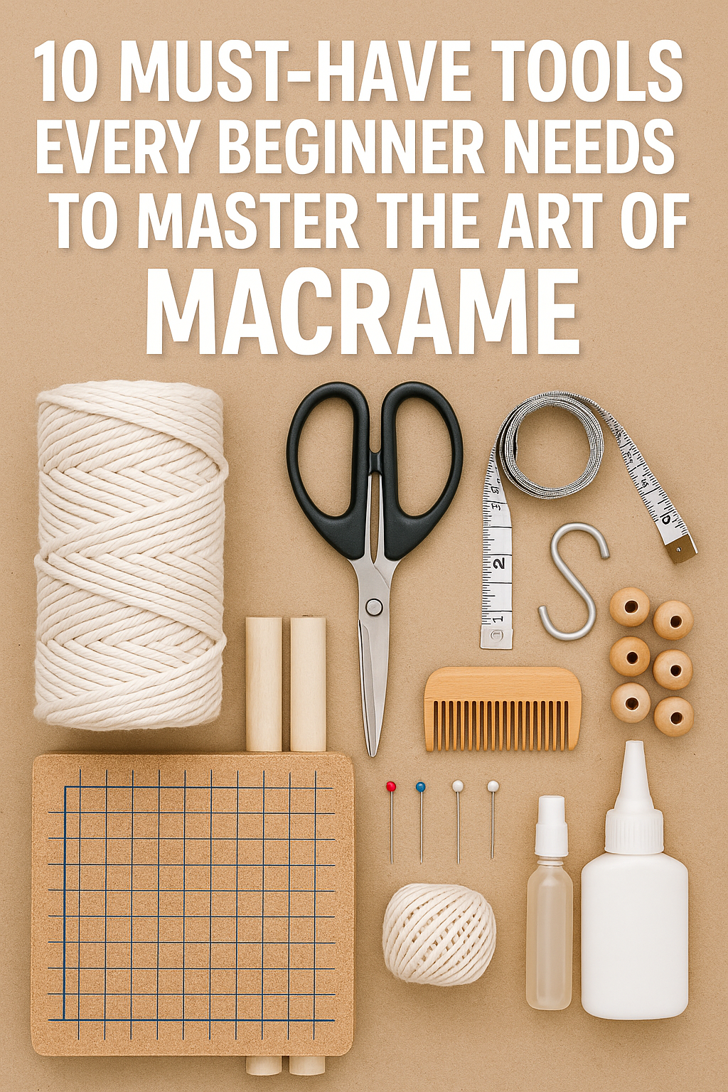 10 Must-Have Tools Every Beginner Needs to Master the Art of Macrame